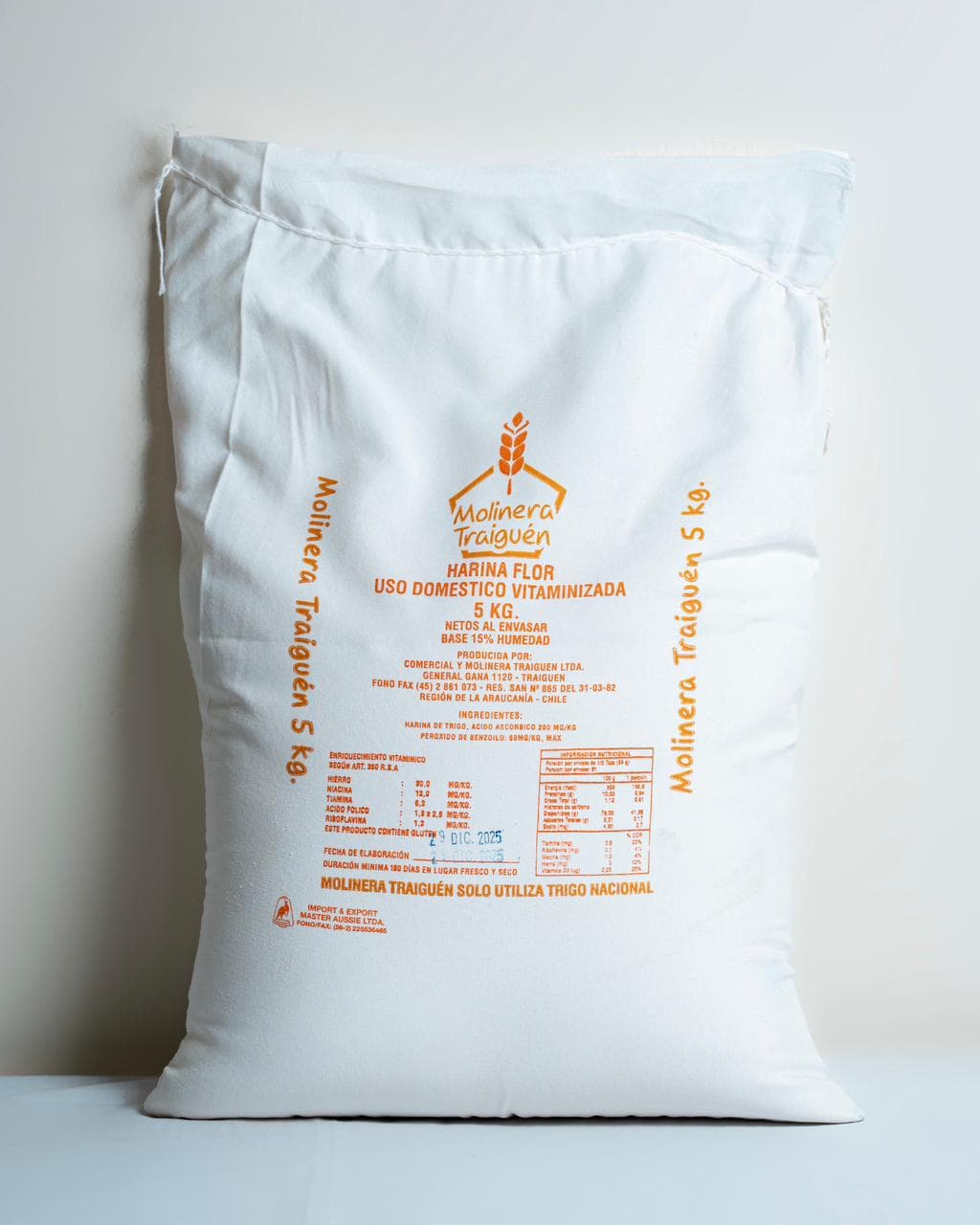 Harina Flor Uso Doméstico 5 kg